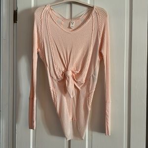 XS free people thermal lightweight shirt